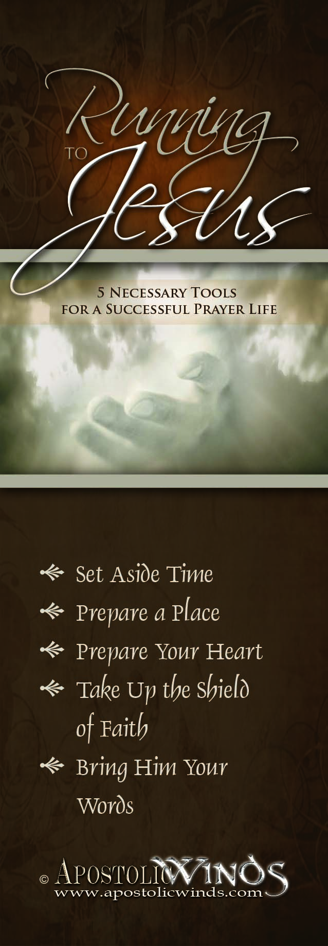 Running to Jesus Bookmark