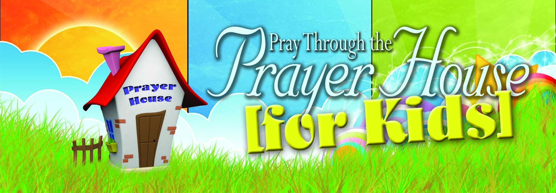 Pray Through the Prayer House for Kids Bookmark